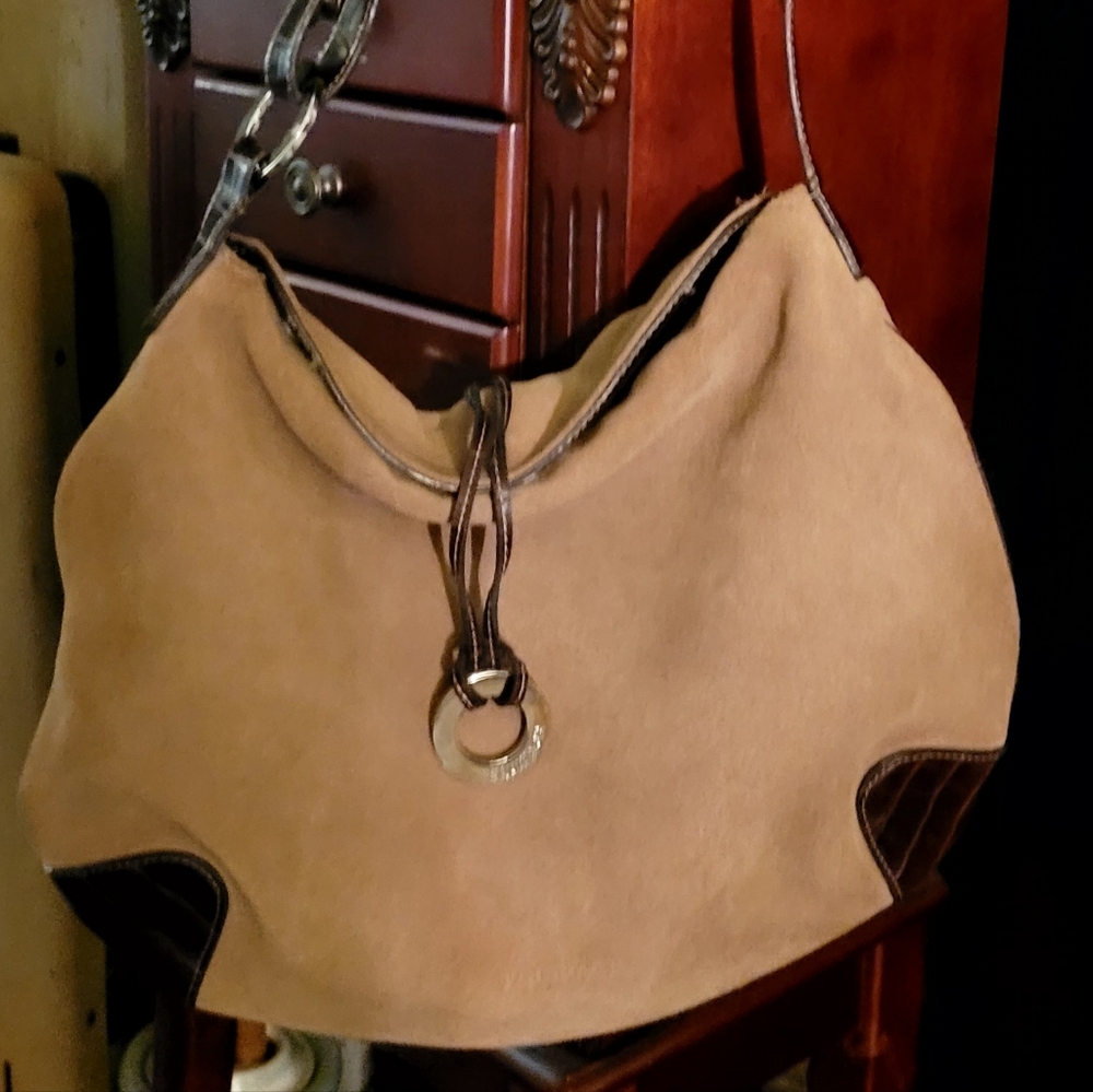 Vintage Equipage Paris  women shoulder bag /brown